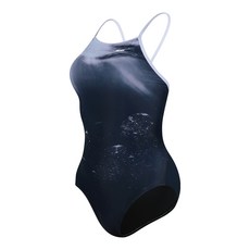 누이브 여성용 오션 실내 원피스 미들컷 수영복 강습용