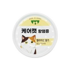 사조 케어캣 기능성 항염증 맛살 고양이캔 90g, 1개