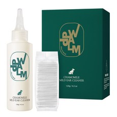 포앤팜 캐모마일 마일드 이어 클리너 120g-유통기한 2026년 02월 19일, 1개, 120g