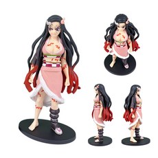 애니메이션 피규어 귀멸의 칼날 카마도 네즈코 귀화 형태 피규어 16cm, 1개