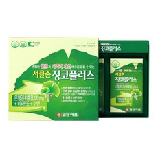 일양약품 서클존 징코플러스 4개월분, 60정, 2개