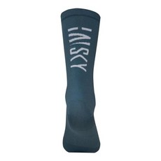 BAISKY百士奇自行車襪運動襪 樸素灰藍 透氣舒適 運動適用, 1個, 深藍