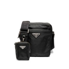 프라다 중고 2015-2020 로고 장식 숄더 백