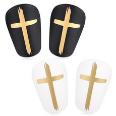 미니 축구 정강이 보호대 2쌍 프리미엄 10x6cm/3.94x2.36x2.54cm 크로스 축구 보호 정강이 가드 스포츠 다리 보호대 청소년 및 성인용, 미니 축구 정강이 보호대 2쌍 프리미엄 10x6cm/3