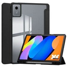 레노버탭 Idea Tab 11인치 샤오신패드 2025 호환 클리어 펜수납 케이스 커버 TB336FU TB336ZU TB335FC 케이스나라, Black, 1개 Black, 1개
