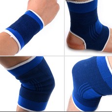 손목 발목 팔꿈치 무릎 관절 보호대 아대 2p, 발목 보호대, 1개