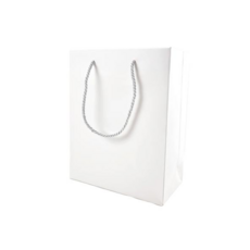 ir 튼튼한 무광 무지 화이트 쇼핑백 10p (특소 소 중 대) 답례품 종이백 고급선물 포장, 1개, 화이트 소-10p