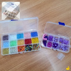 GOS 10칸 보관통 투명 파츠케이스