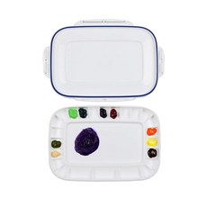 時代中西畫材 韓國MIJELLO美捷樂壓克力專用保濕調色盤MAP-3025 (適用於壓克力/水彩/油畫/廣告顏料), 1個