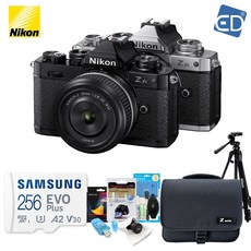 니콘정품 Z fc 28mm f2.8 Classic KIT 미러리스 +256G 패키지 /ED, 02 Z fc 28mm Classic KIT 블랙