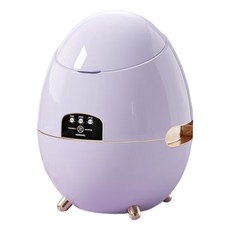 迷你洗衣機 仿手搓揉洗滌 藍光殺菌 多種模式 節省空間, 【浪漫紫】大容量丨三档定时丨四维波轮, 蛋殼洗衣機12L