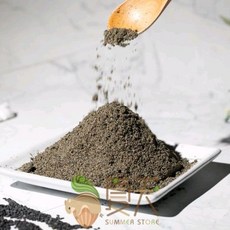 純正黑芝麻粉 無榨油 無調味, 1個, 黑芝麻粉500g, 500g