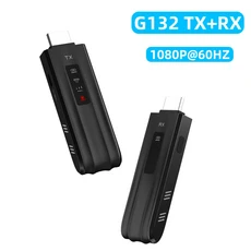 Lemorele 무선 HDMI 송신기 및 수신기 1080P 회의 Bluetooth 오디오 노트북 TV 프로젝터 모니터 카메라, 07 G132 TX and RX