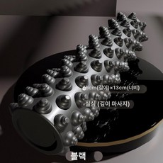 근육 이완 롤러 마사지 롤링 바 근막, 블랙 깊이 45x13 단단한 나선형, 기본 모델명/품번