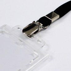 조일테크 (a103세로)사원증케이스+목걸이줄, 곤색