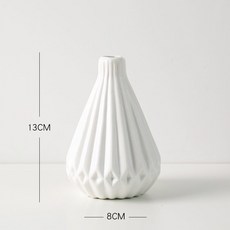 陶瓷花瓶 ins風酒櫃裝飾品 家居擺件 大氣工藝品 客廳高檔花瓶乾花插花花瓶 素胚花瓶, N款花瓶