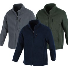 1+1 폴라 플리스 기모 집업 점퍼 후리스 등산복 작업복 일상복 빅사이즈