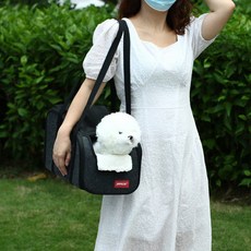 반려견 콘솔박스 카시트 차량매트 애견드라이빙킷 강아지멀미 자동차적응시키기, B. 두꺼운 베개받침 다크 그레이 커버 네트 포함
