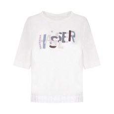 올리비아하슬러 로고 그래픽 와이드 라운드넥 티셔츠_OHDMTS110 OHDMTS110