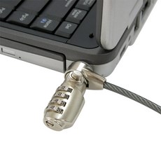 노트케이스 노트북 잠금장치 고급형, 델타3, 블랙