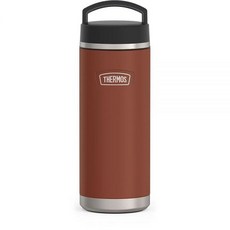 THERMOS ICON SERIES 나사 상단 뚜껑이 있는 물병 - 1.2L(40온스) 안장 - 뚜껑이 있는 스테인리스 스틸 진공 단열 물병, 32 Ounces, 화강암