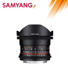 삼양 VDSLR 12mm T3.1 피쉬아이 소니E 영상 촬영 어안 렌즈, 캐논EF