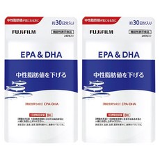 FUJIFILM 富士 EPA DHA 30天供應中性脂肪管理, 2個, 240片