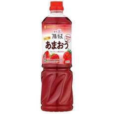 미쓰칸 업소용 프루티스 사과 식초 아마오우 (6배 농축 타입) 마시는 식초 사과식초 1000ml