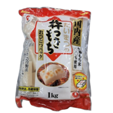 일본 타이마츠 키리모찌 구워먹는떡 간식 안주 1kg, 3개