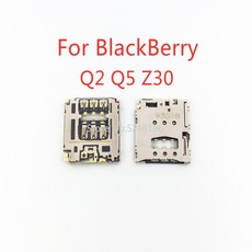 호환 블랙베리 Q2 Q5 Z30 수리 부품 교체 2-10pcs Sim 카드 판독기 트레이 홀더 슬롯, 01 2pcs