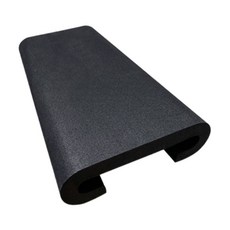 shangren 드래곤 보트 쿠션 U 자형 바닥 쿠션 EVA 쿠션 프로텍터 시트, 에바, 검은 색, 1개