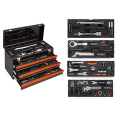 SUPER B 53件專業工具箱 TB-98750 專業自行車工具箱 四層套裝工具組 專業工具 抽屜款工具, 1個