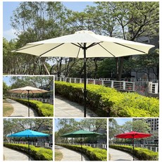 9尺戶外市集遮陽傘, 綠色