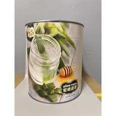 Q茶金 蜜糖蘆薈罐頭, 1個, 蜜糖蘆薈3.1kg (超取限1罐)