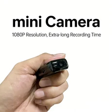 1080P HD 미니 바디 카메라 휴대용 웨어러블 비디오 레코더 (법 집행 증거 수집 및 일상 녹화용), 01 with 256GB, 01 검정색
