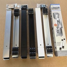 洗衣機底座托架冰箱墊高置物架滑輪滾筒萬向輪架子可移動神器支架, 1個, 普通款純黑一套【承重300斤】:如圖