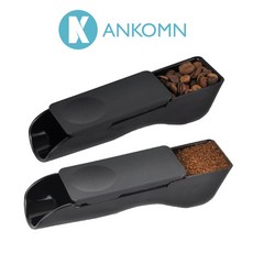 ANKOMN 氣密罐 寵物飼料 EVERLOCK 旋轉按壓式 防潮保鮮盒 咖啡豆 茶葉 乾貨 麵粉 水果, 1個, 咖啡豆定量匙