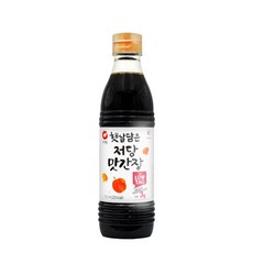 청정원 햇살담은 저당 맛간장 500ml, 1개