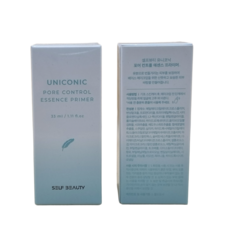 셀프뷰티 유니콘 포어 컨트롤 에센스 프라이머 33ml, 혼합 색상, 2개