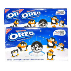 오레오 시즌한정 윈터 에디션, 3개, 500g