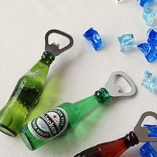 자석이 있어 붙일수있는 드링킹 보틀 오프너 3style 오프너 맥주오프너 병따개 병오프너 자석오프너 마그넷오프너+셀러팩토리Shop, 스트라이프
