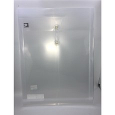 （妮的文具）晉頎 A4附繩公文袋（直式）透明 F-118，文件收納整理好幫手, 1個, 透明