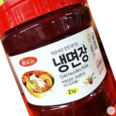 냉면장 움트리 2kg 액상소스 냉면비빔장 냉면다데기 냉면양념장, 없음