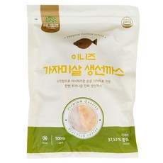 이니밀즈 흰살 통 순살 가자미 생선까스, 1개, 500g