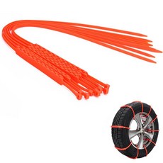 Xxamz 자동차 SUV 트럭용 스노우 타이어 체인 미끄럼 방지 비상 견인 장치 10개 범용 핏 145-295mm 너비 겨울 운전을 위한 임시 사용, Xxamz 자동차 SUV 트럭용 스노우 타이어 체인 미