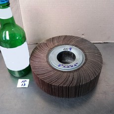 사13 Grit 220 플랩휠사포 페파그라인더 8인치, 1개