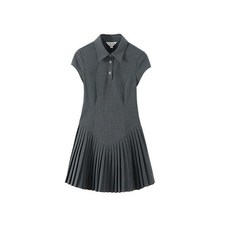 女童百褶裙 夏季美式公主裙 學院風顯瘦連衣裙