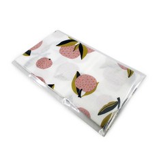 애기바당 무형광 분홍귤 가제 손수건