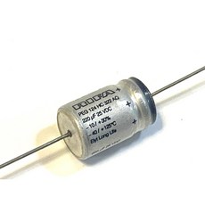 RIFA 瑞典 PEG124 220uF 25V 臥式電解電容 - 長壽命 125度, 1個
