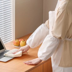 장만A792 일회용 특수부직포 팔토시 5쌍 방수 팔목 작업용 방유 업무용 고무줄 han2072Ie